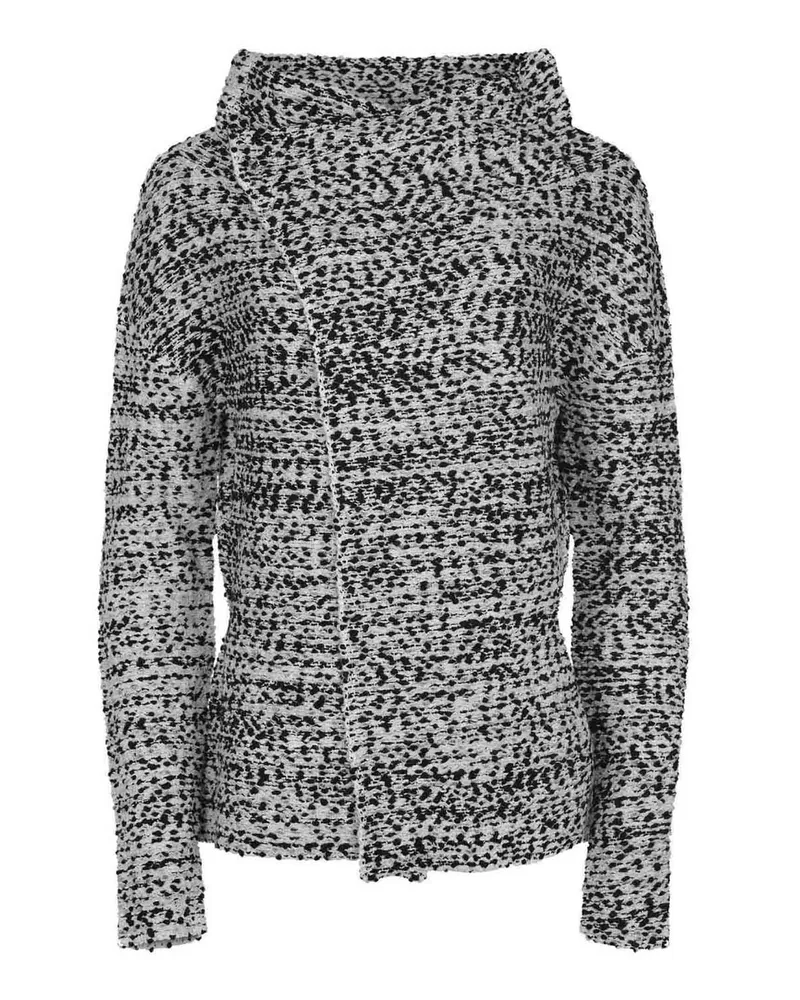 Alberta Ferretti Jacke aus einer Wollmischung White
