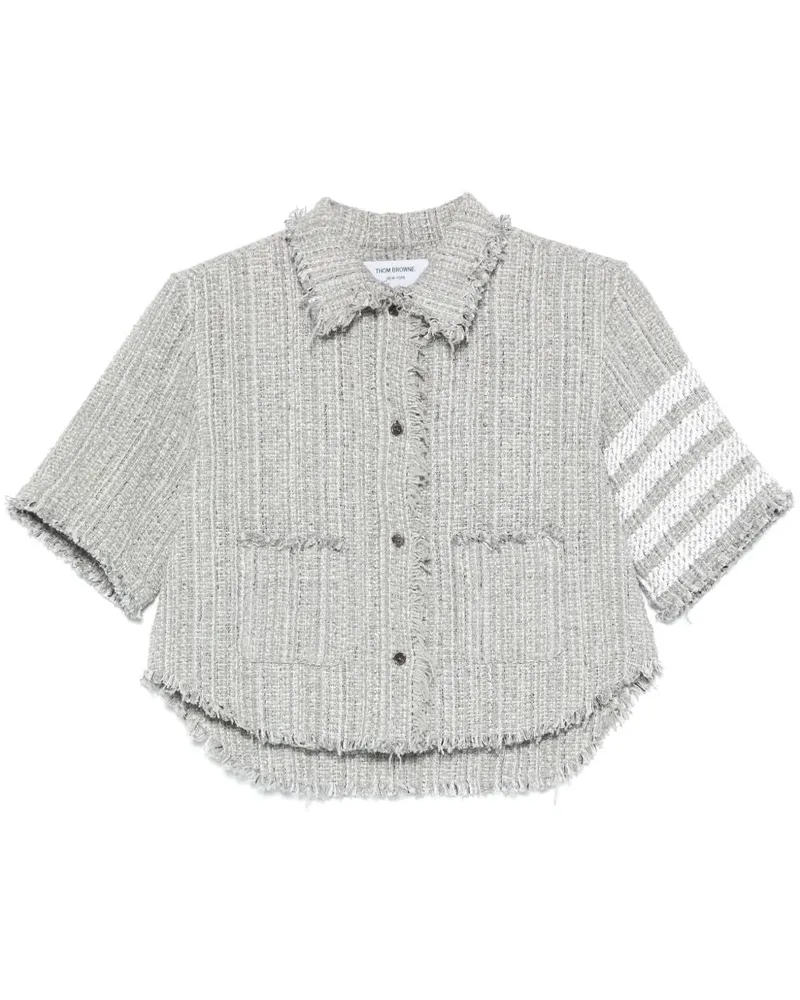 Thom Browne Cotton Mischhemd Grey