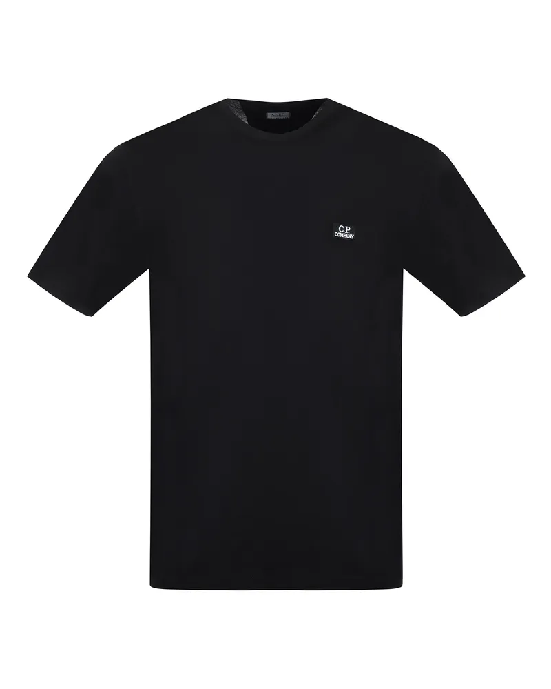 C.P. Company C.P. Firma Baumwoll -T -Shirt Black