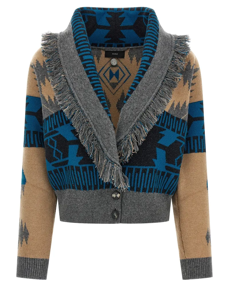 Alanui Ikon' Bomber -Strickjacke Multicolor