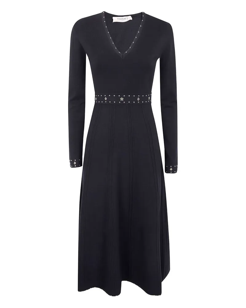 Twin-Set Doppelte Kleider schwarz Black