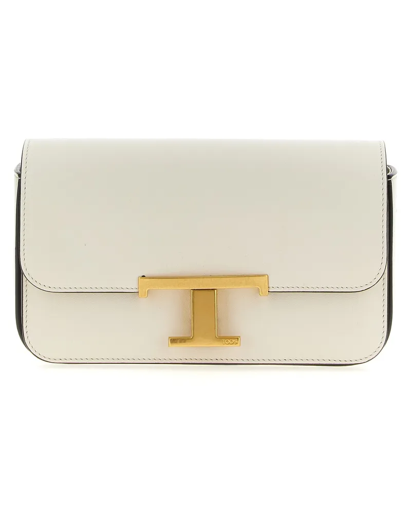 TOD'S Tod 's Micro 't Timeless' Crossbody -Tasche Beige