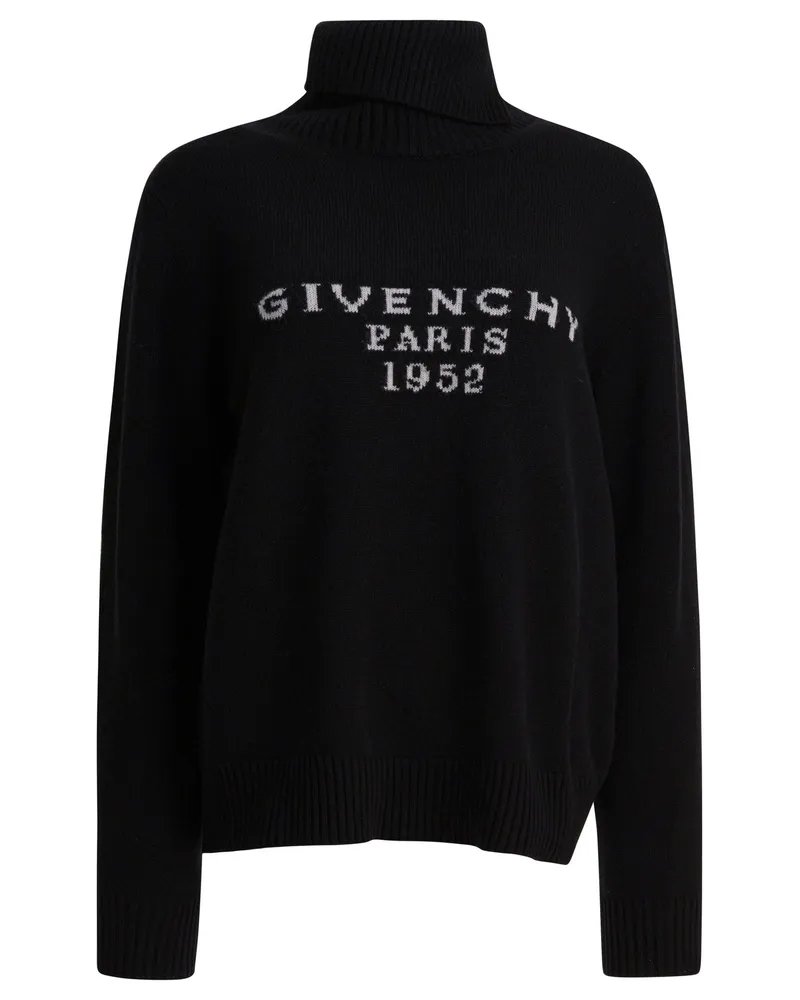 Givenchy Rollkragenpullover „ Paris 1952 Black