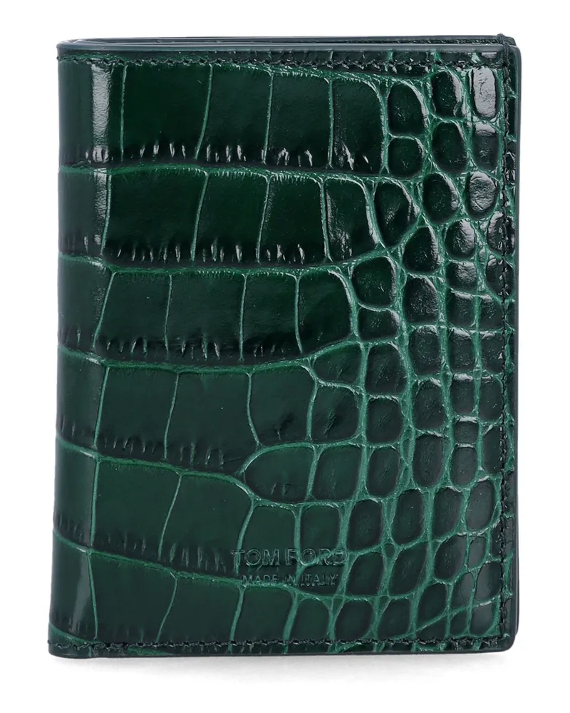 Tom Ford Brieftaschen grün Green