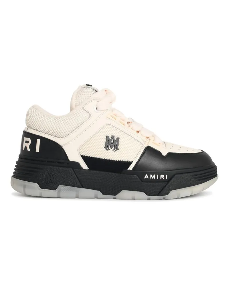 Amiri Schwarze „Ma 1“-Sneaker von  aus Lear-Mischgewebe Black