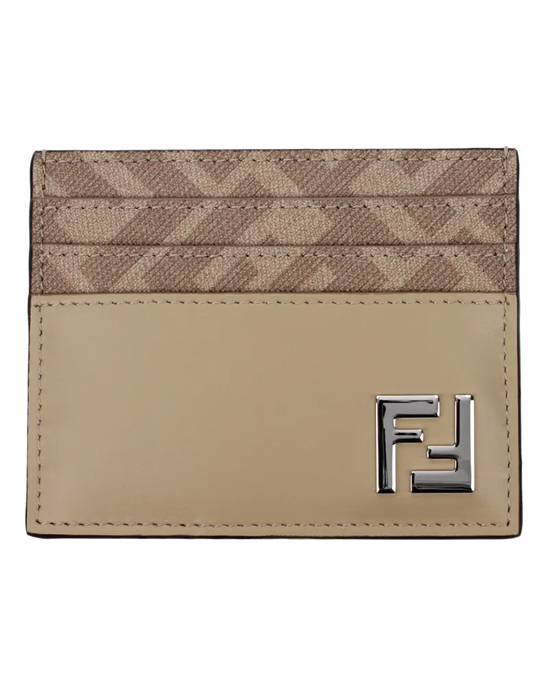 Fendi Herrens Dokumentenhalter aus beige/sandfarbenem Leder -