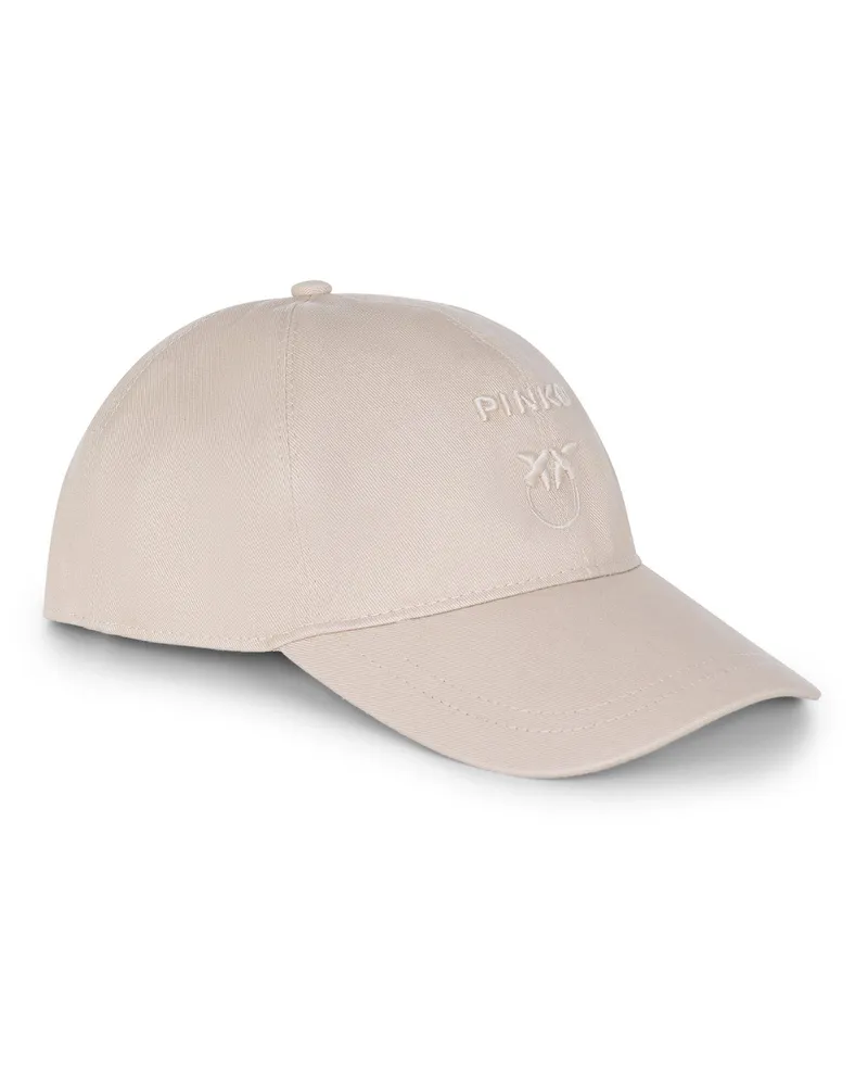 Pinko Hat "Busseto" aus Baumwolle Beige