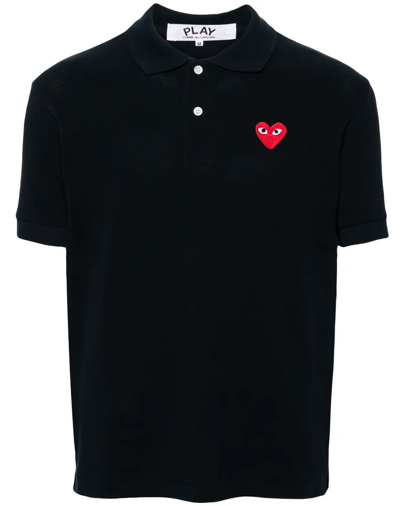 Comme des Garçons Comme des Garçons spielen T -Shirt Red Emblem Strick 
