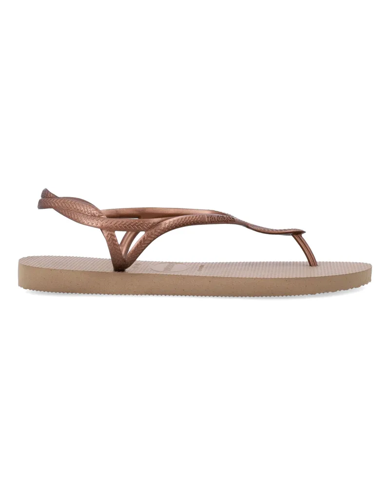 Havaianas flache Schuhe rosa Pink
