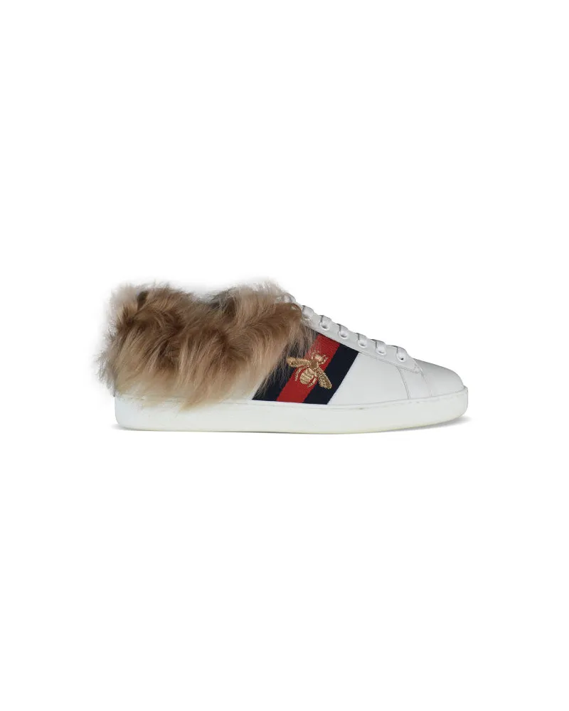 Gucci Ass -Turnschuhe White