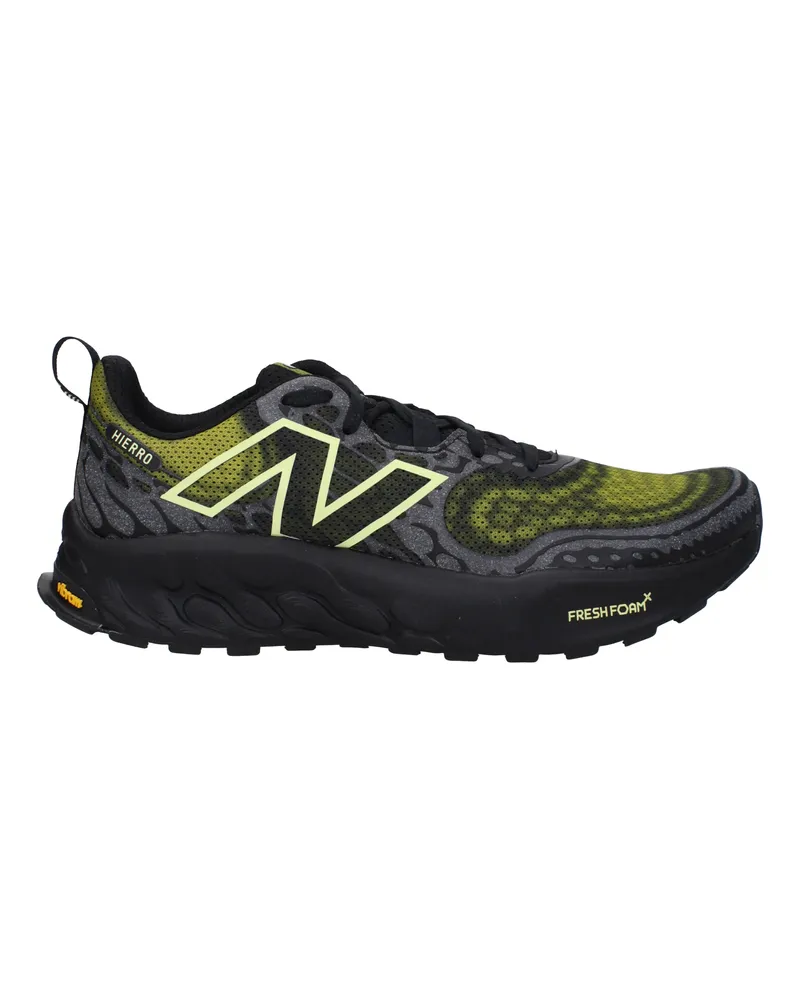 New Balance Sneakers Hierro Herrens Stoff Schwarz/Limette -
