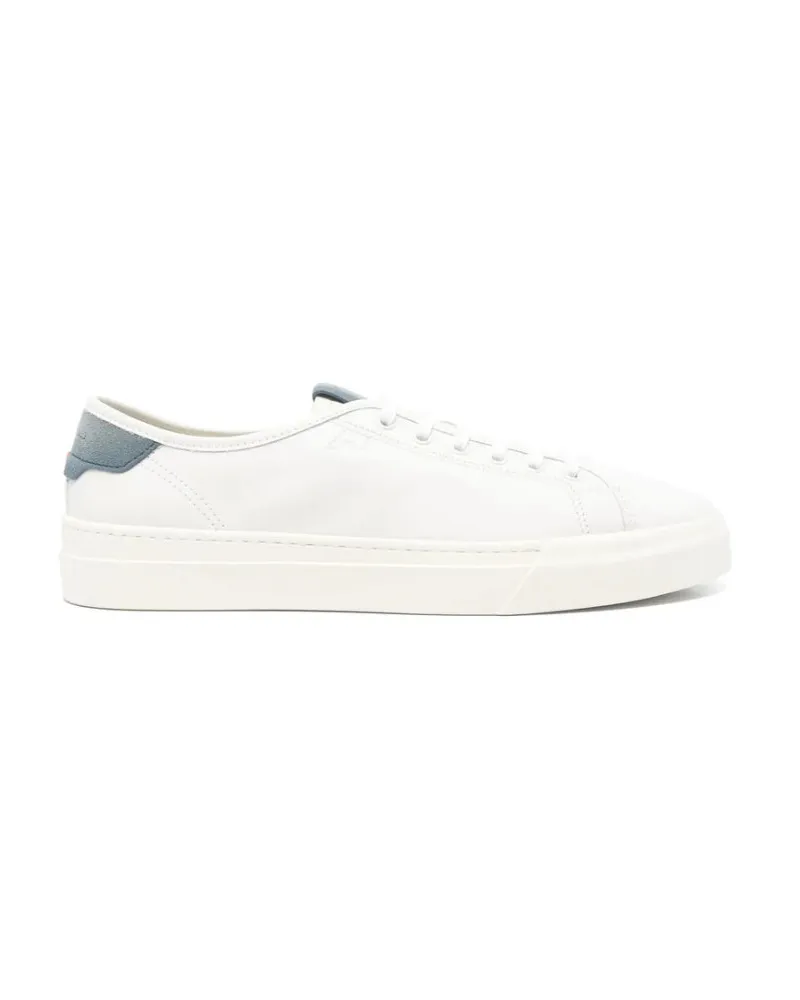 Santoni Vole White