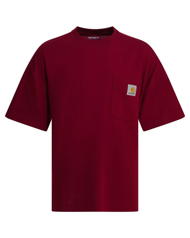 Carhartt WIP S/S „Work Pocket“-T-Shirt Red