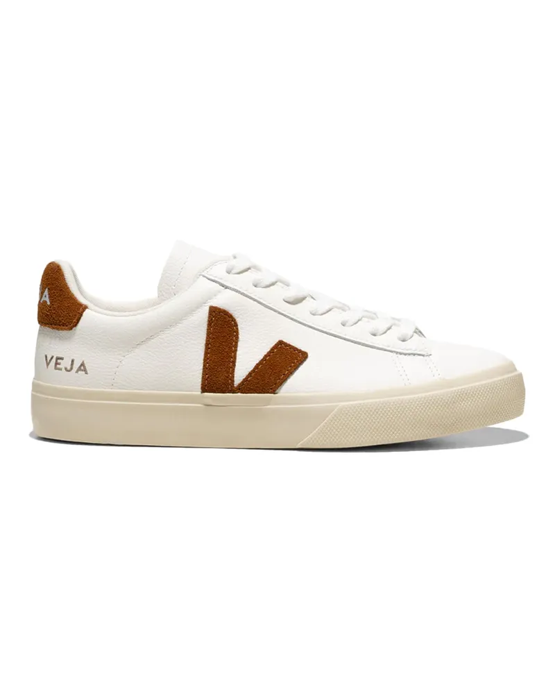 VEJA Sneakers Campo Chromefree White Cognac White_cognac