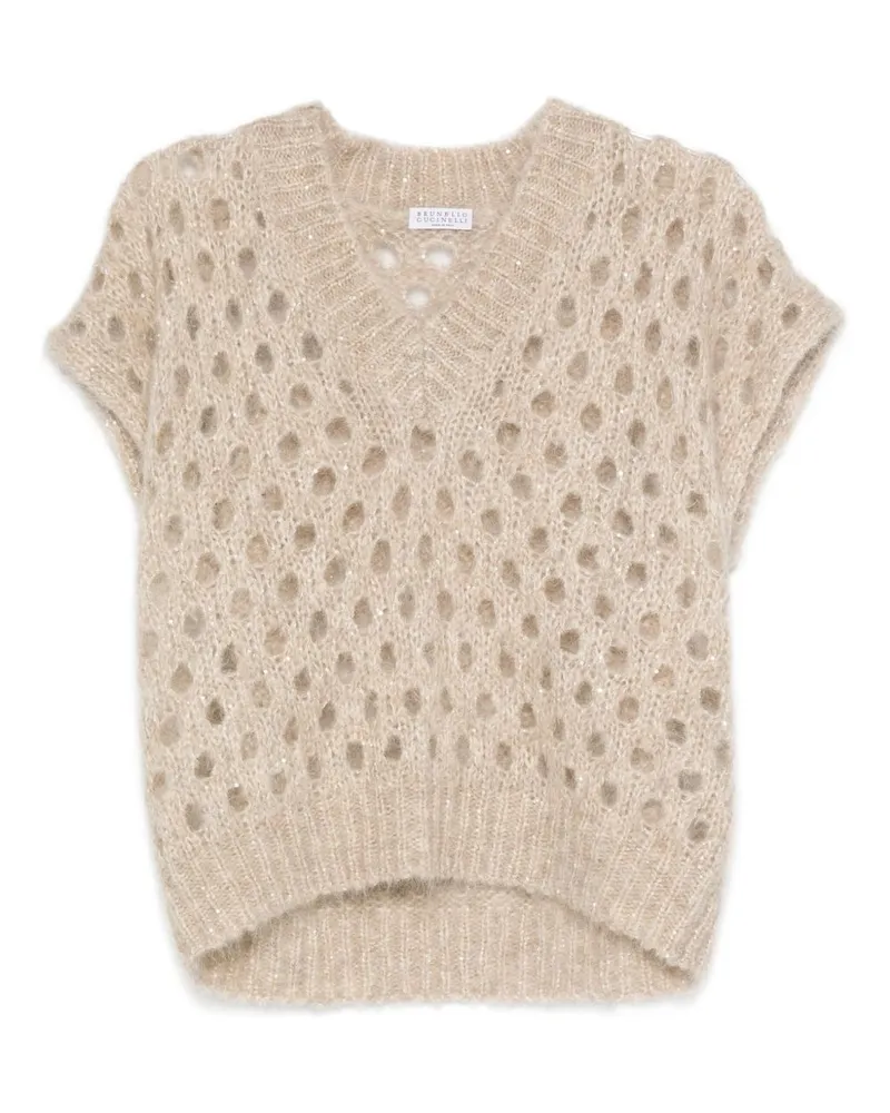 Brunello Cucinelli Pullover beige Beige