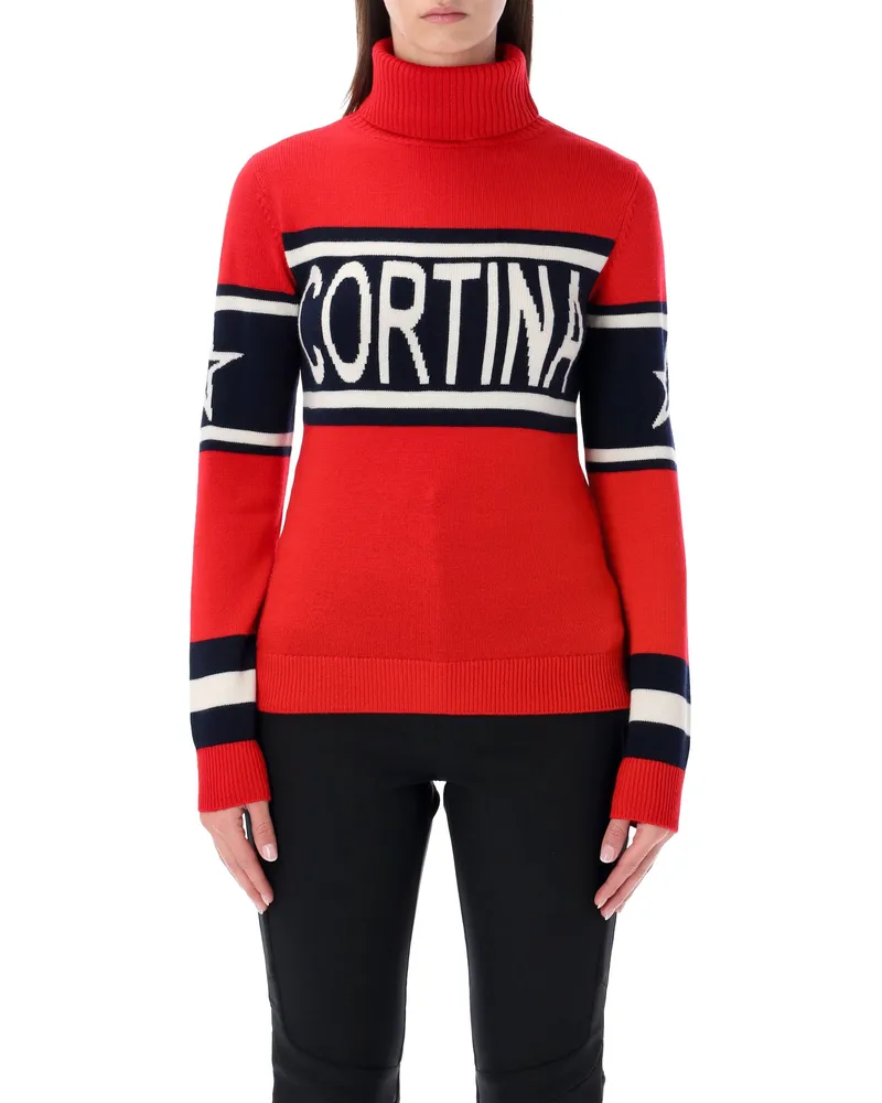 Perfect Moment Pullover Rot Red