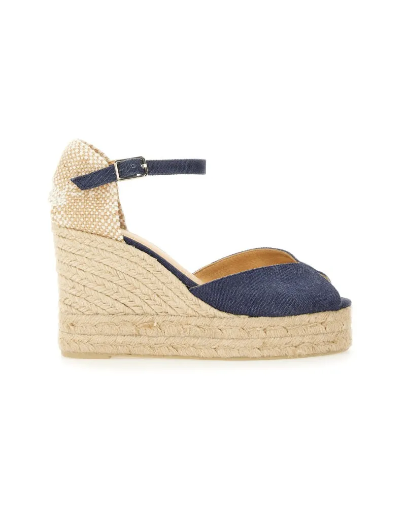 Castañer Espadrille "Weiß Blue