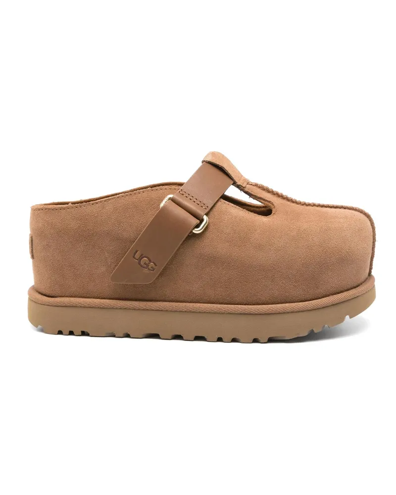 UGG flache Schuhe Chestnut