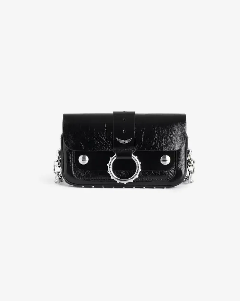 Zadig & Voltaire Kate Wallet Vintage Patent Black