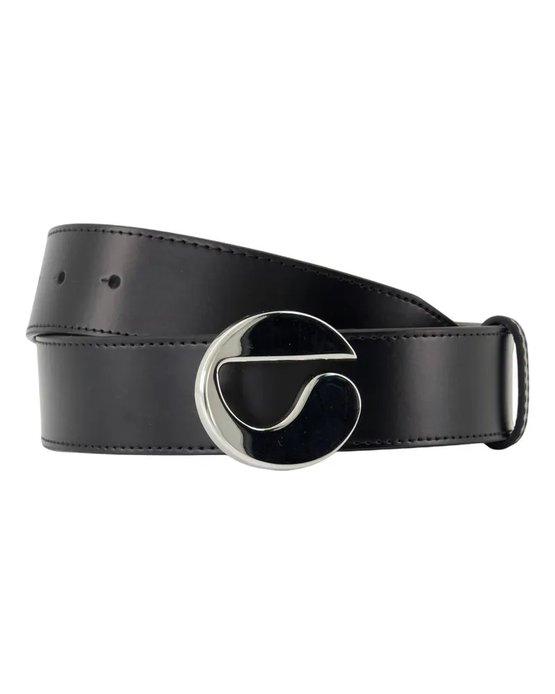 COPERNI Gürtel  Leder schwarz Black