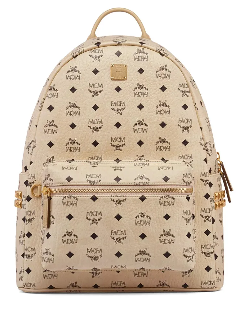 MCM Rucksack "Stark" in Visetos Beige