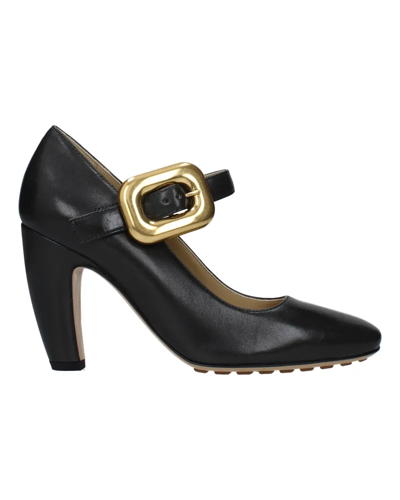 Bottega Veneta Damens Schwarze Lederpumps -