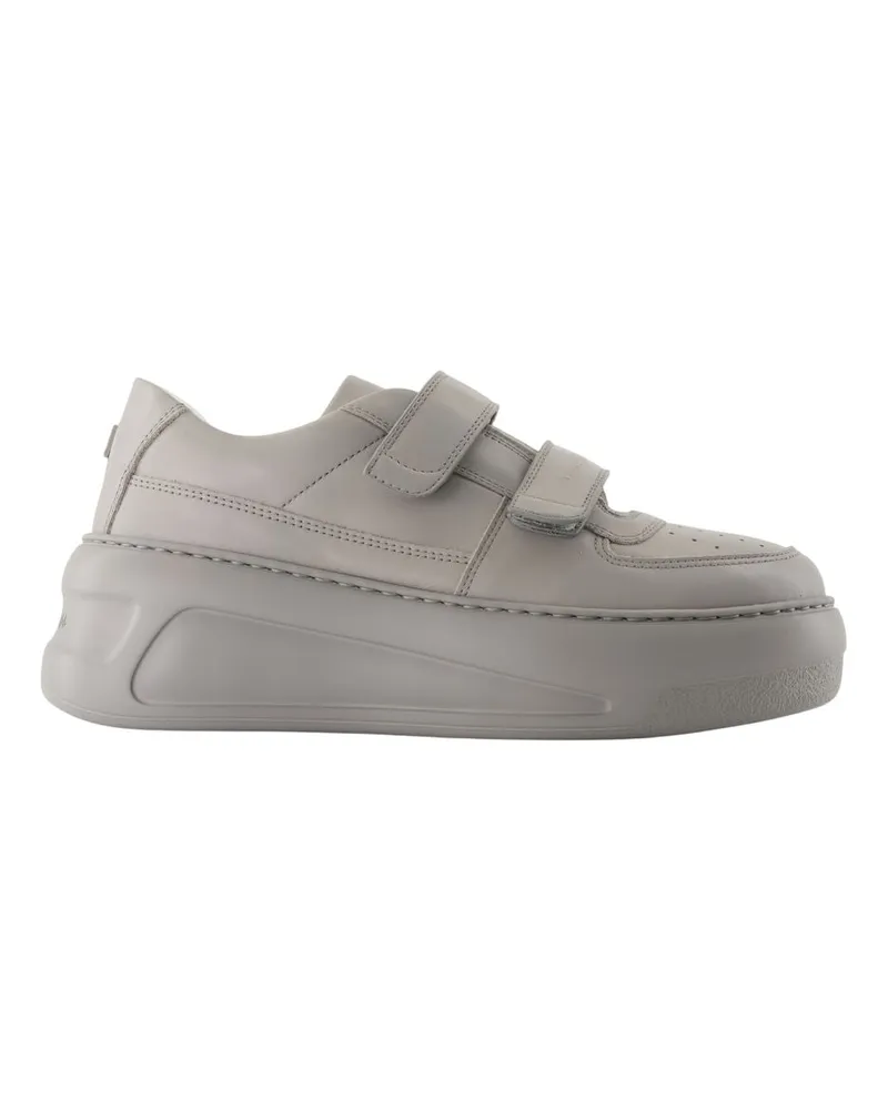 Acne Studios Steffey U Freund Sneakers  Ledergrau Grey