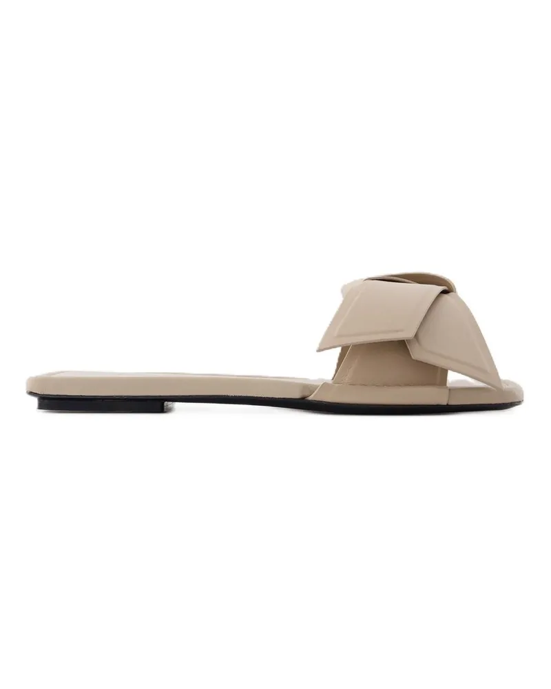 Acne Studios Musubi Sandalen  Leder beige Beige