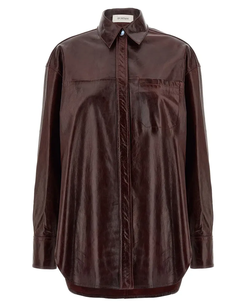 SPORTMAX Borel“-Shirt Bordeaux