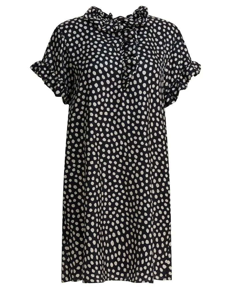 Chloé Kurzes Seidenkleid von Black