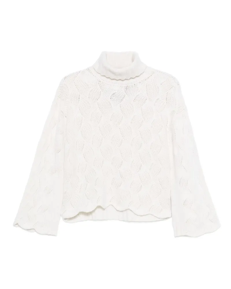 Twin-Set Twin -Set -Pullover weiß White