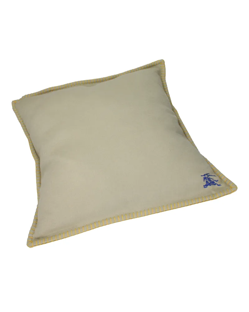 Burberry Wohnaccessoires Kissen Home Kaschmirgrün/Tapioka -