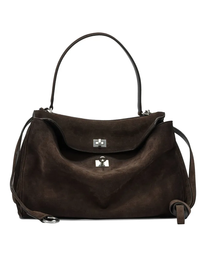 Balenciaga Rodeo“ Umhängetasche Brown