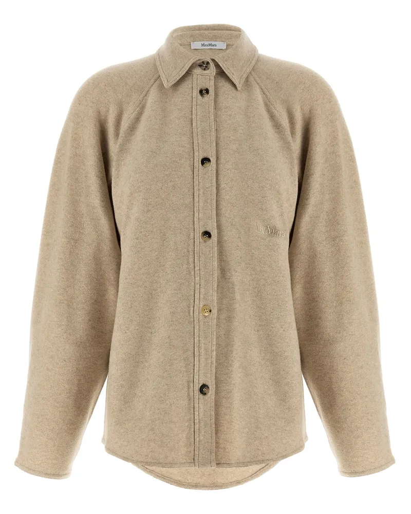Max Mara Ceci“ Überhemd Beige