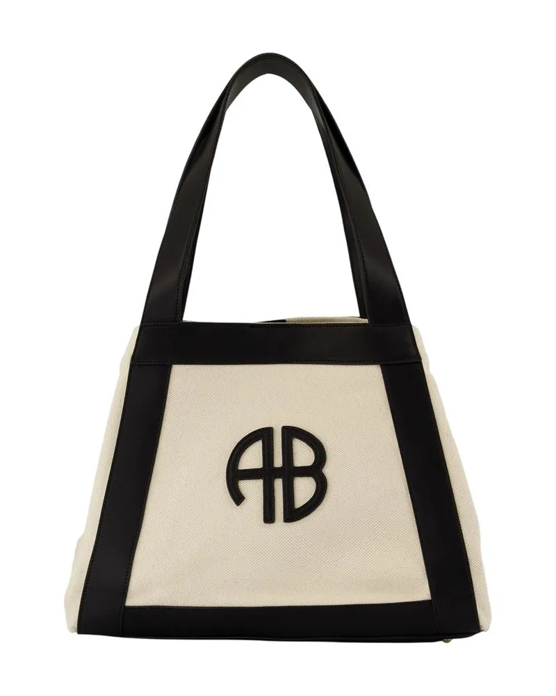 Anine Bing Cara Tote Bag  Baumwollneutral Neutral