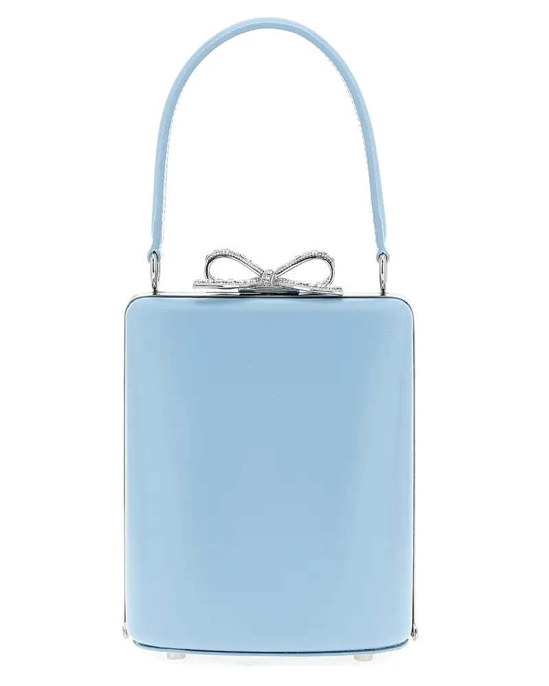 Self-Portrait Self -Porträt 'Blue Leder -Tasche' Handtasche Light