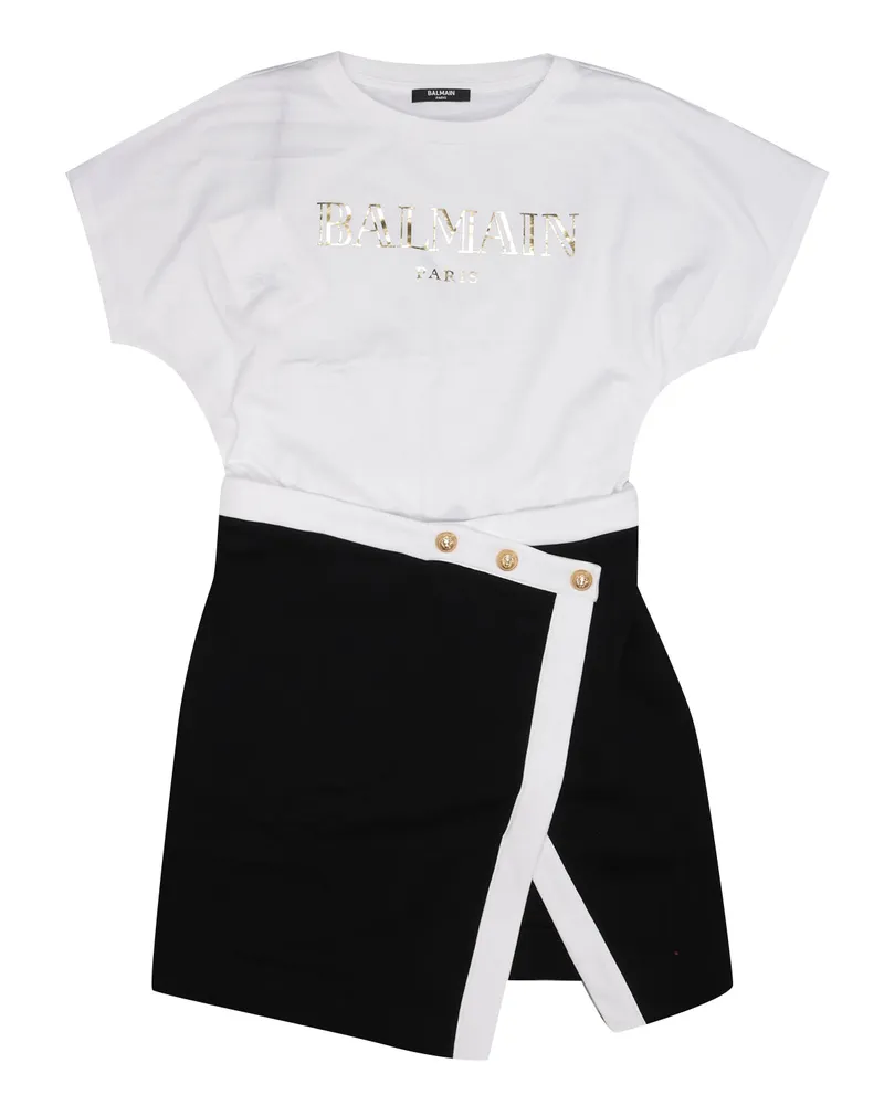 Balmain kleidet sich weiß White