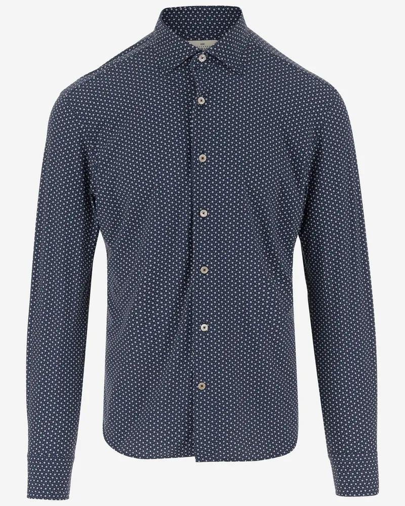 Gherardi Pois Shirt Blue