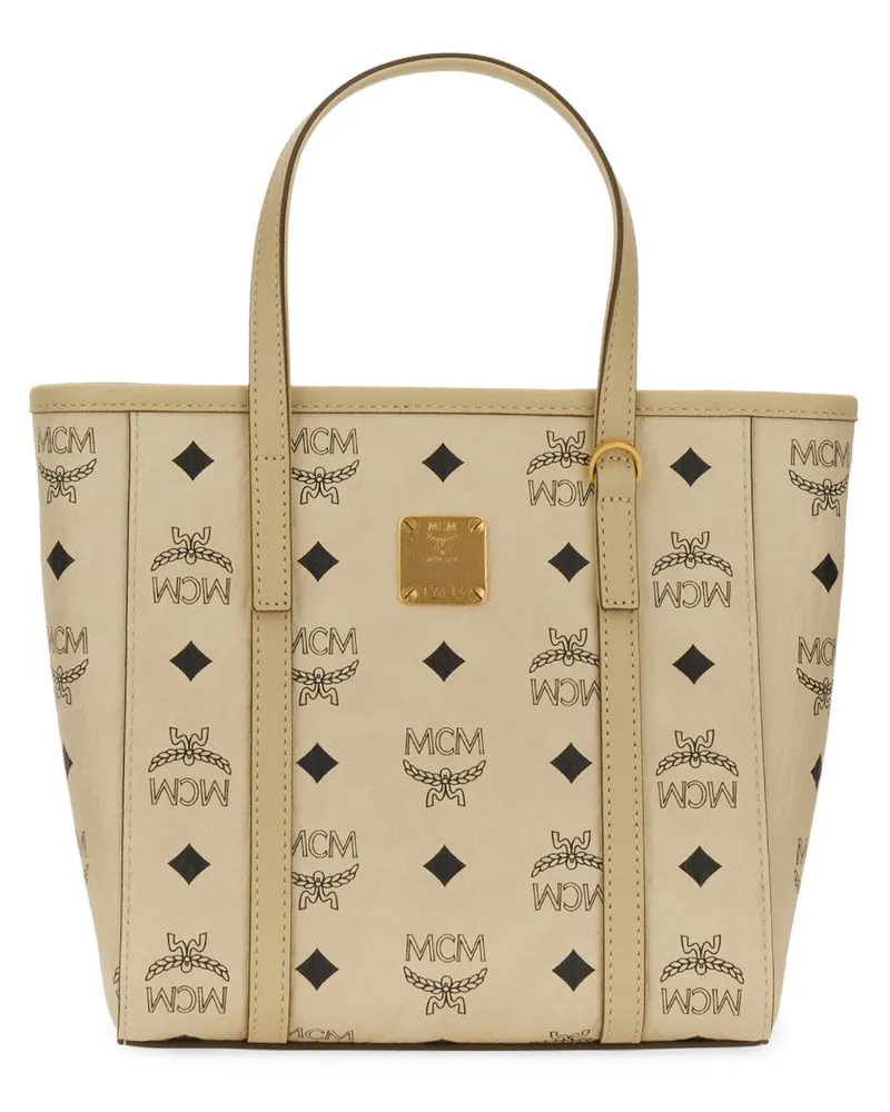 MCM Borsa Shopper "Toni" Mini Beige