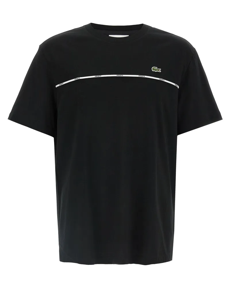 Lacoste T -Shirt Bordo Lacoste Black