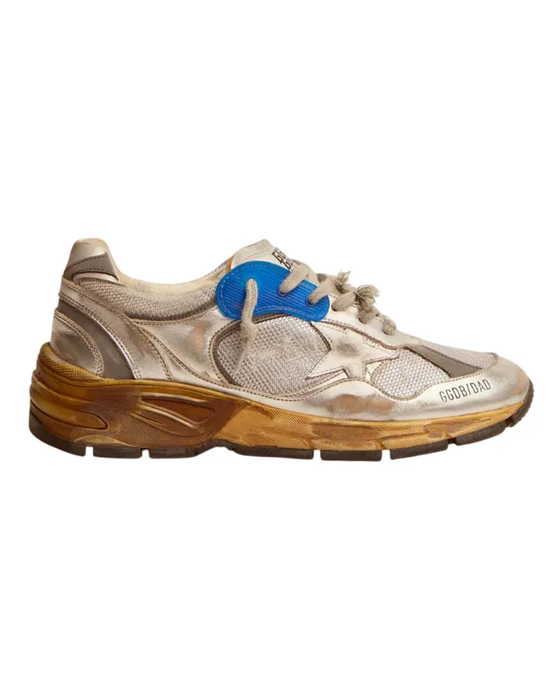 Golden Goose Golden Gans runzeln Sohle -Turnschuhe mit einem abgenutzten Effekt 70137