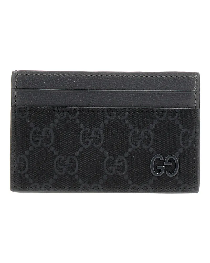 Gucci Kartenetui mit -Logo Gray