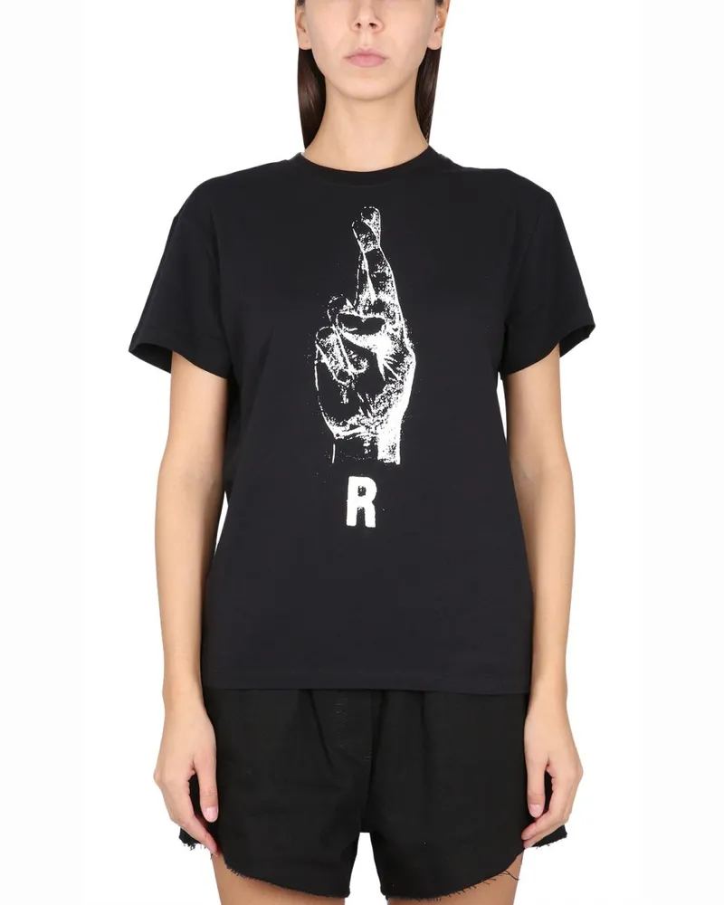 Raf Simons Crewneck T -Shirt Black
