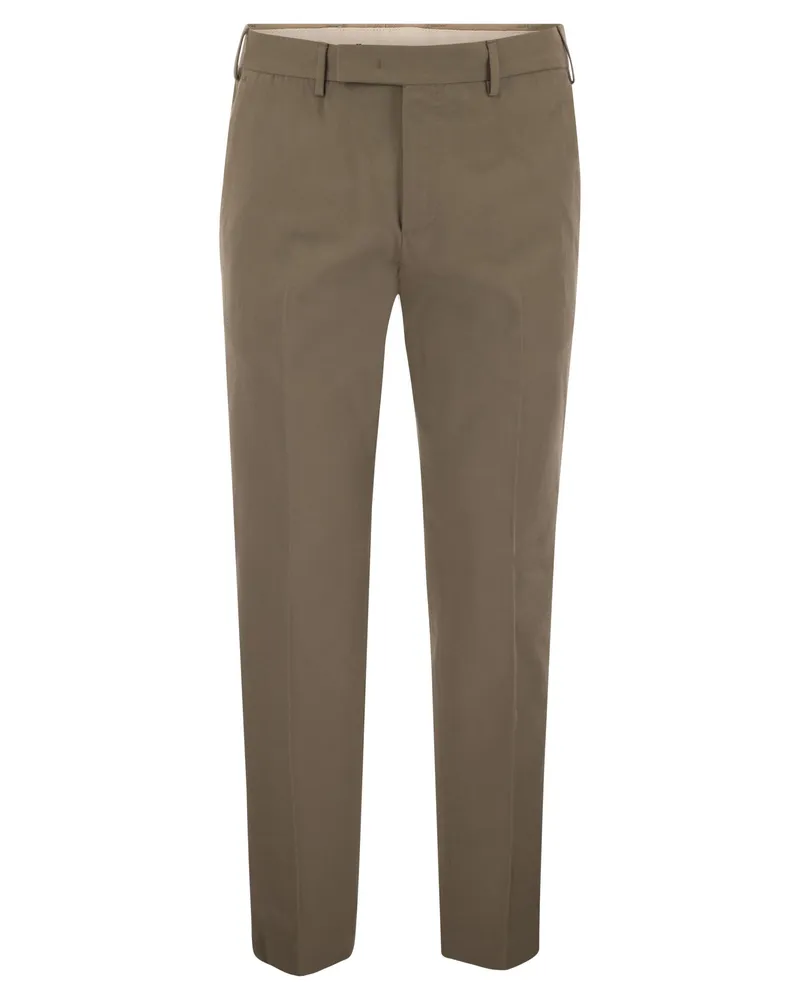 PT TORINO Rebel Cotton Trousers Hazelnut