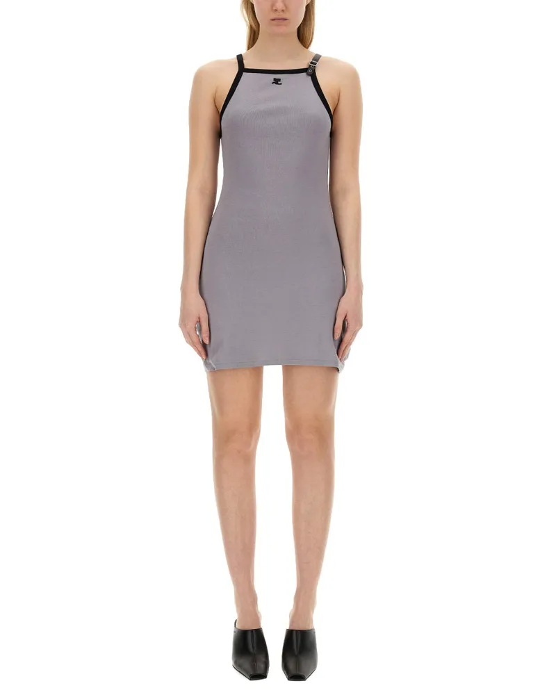 Courrèges Courreves kleidet sich mit Logo Grey