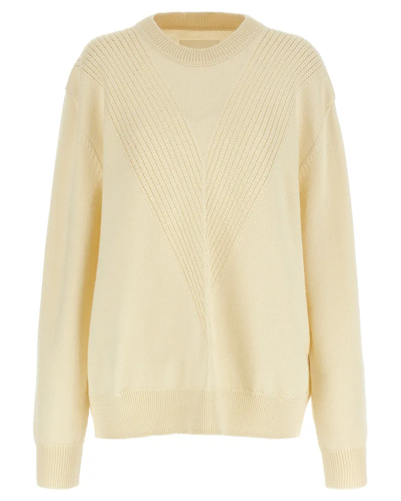 Jil Sander Wollpullover White
