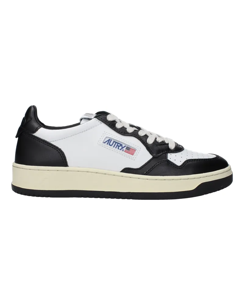 AUTRY Sneakers Medaillengewinner Herren Leder weiß/schwarz -