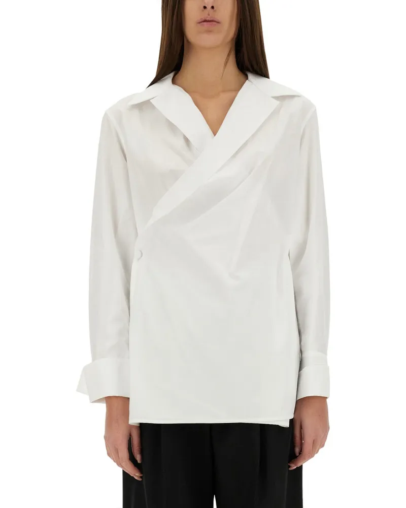 Givenchy wickeln um Hemd White
