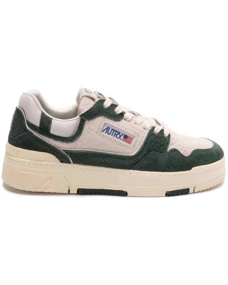 AUTRY CLC Low Leder- und Wildleder -Turnschuhe Green