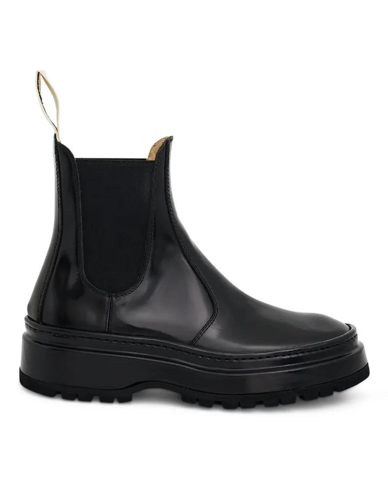 Jacquemus Pavane Chelsea Stiefel Black